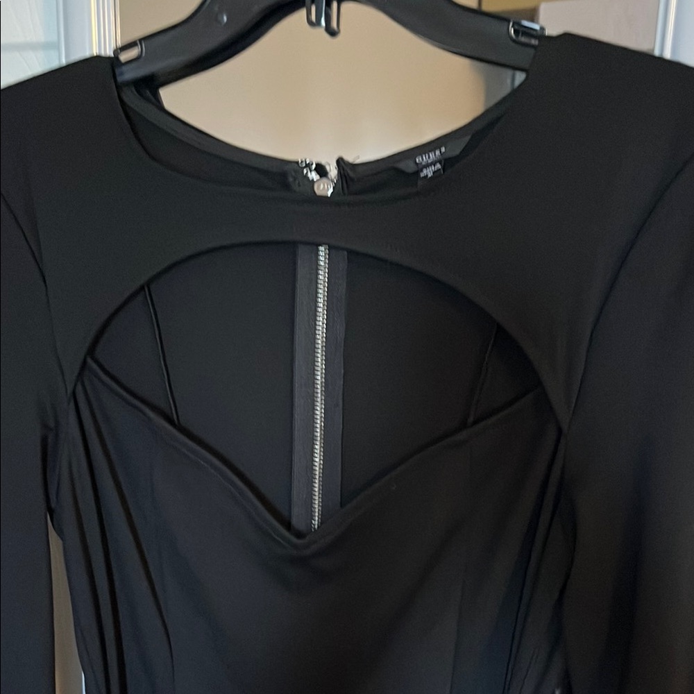 Guess Elegant Black Jumpsuit with Cutout Design